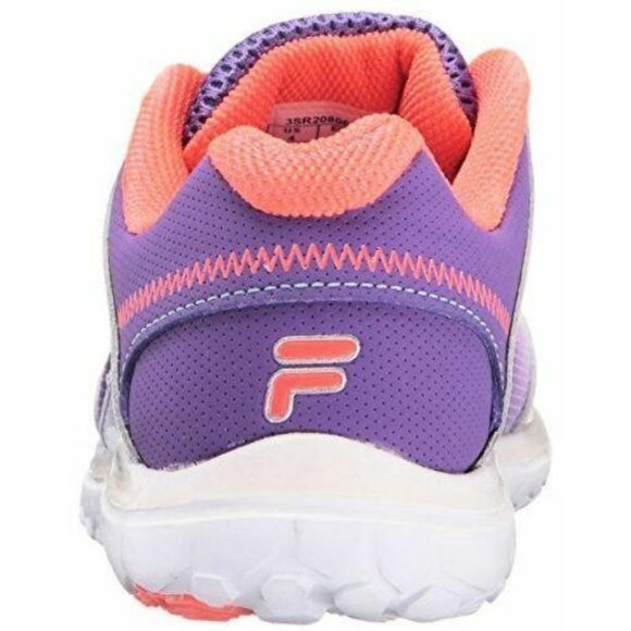 Fila Girls Aurora Skate Shoe Purple Coral Tennis Size 5 - Picture 5 of 6